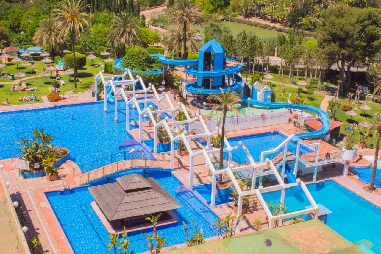 Benal beach vista al mar y parque acuático Benalmádena Esterno foto
